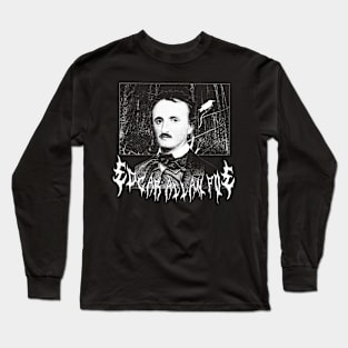 Edgar Allan Poe Metal 2 - Goth Poet Dark Long Sleeve T-Shirt